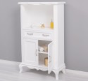 Dulap baie cu 2 usi si 1 sertar Chic, sertarul pe sine soft close de la Rustic Butique PS734 - Culoare_P004 - VOPSIT