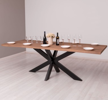 Blat de masa 180 cm de la Rustic Butique PS787 - Culoare_P096 - PERIAT ADANC