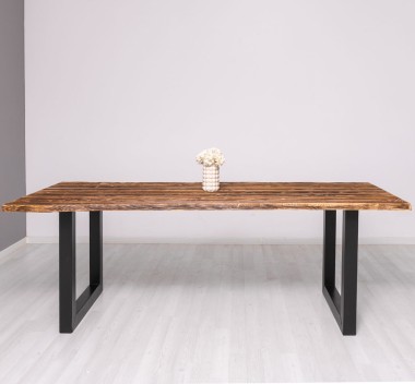 Blat de masa 210 cm de la Rustic Butique PS787 -  Culoare_P064 - PERIAT ADANC