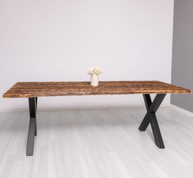 Blat de masa 210 cm de la Rustic Butique PS787 -  Culoare_P064 - PERIAT ADANC