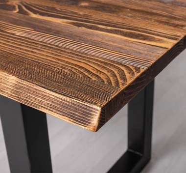 Blat de masa 210 cm de la Rustic Butique PS787 -  Culoare_P064 - PERIAT ADANC