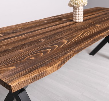 Blat de masa 210 cm de la Rustic Butique PS787 -  Culoare_P064 - PERIAT ADANC