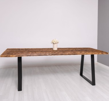 Blat de masa 210 cm de la Rustic Butique PS787 -  Culoare_P064 - PERIAT ADANC