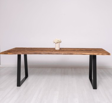 Blat de masa 210 cm de la Rustic Butique PS787 -  Culoare_P064 - PERIAT ADANC