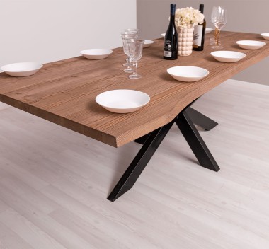 Blat de masa 210 cm de la Rustic Butique PS787 - Culoare_P096 - PERIAT ADANC