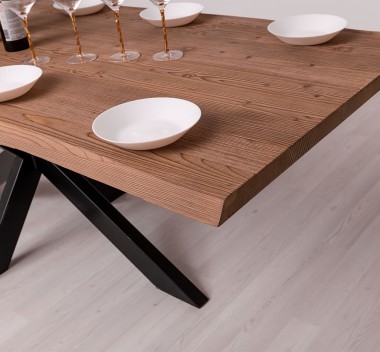 Blat de masa 210 cm de la Rustic Butique PS787 - Culoare_P096 - PERIAT ADANC