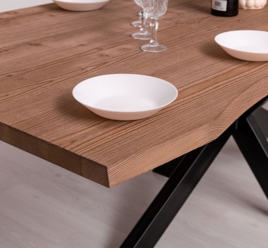 Blat de masa 210 cm de la Rustic Butique PS787 - Culoare_P096 - PERIAT ADANC