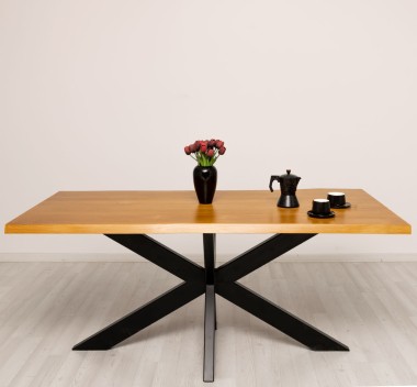 Blat de masa 210 cm de la Rustic Butique PS787 - Culoare_P082 - LACUIT & VOPSIT