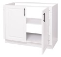Corp inferior pentru bucatarie cu doua usi - fara blat de la Rustic Butique PS770 - Culoare_P004 - VOPSIT
