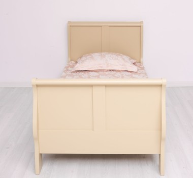 Pat tip printesa 90x200cm de la Rustic Butique PS61 - Culoare_P032 - VOPSIT