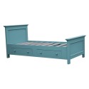 Pat cu 2 sertare 90x200cm de la Rustic Butique PS114 - Culoare_P008 - VOPSIT