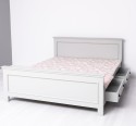 Pat cu 2 sertare 140x200cm de la Rustic Butique PS114 - Culoare_P077 - VOPSIT