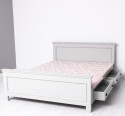 Pat cu 2 sertare 140x200cm de la Rustic Butique PS114 - Culoare_P077 - VOPSIT