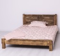 Pat cu tablie 180x200cm de la Rustic Butique PS613-180x200 - Culoare_P064 - PERIAT ADANC