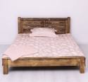 Pat cu tablie 180x200cm de la Rustic Butique PS613-180x200 - Culoare_P064 - PERIAT ADANC