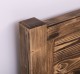 Pat cu tablie 180x200cm de la Rustic Butique PS613-180x200 - Culoare_P064 - PERIAT ADANC