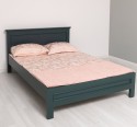 Pat cu tablie 180x200cm de la Rustic Butique PS541 - Culoare_P087 - VOPSIT