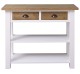 Consola cu 2 rafturi de la Rustic Butique PS141 - Culoare Top_P001 - Culoare Corp_P004 - Culoare Sertare_P001 - DUBLU COLOR