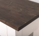Consola cu 2 rafturi de la Rustic Butique PS141 - Culoare Top_P062 - Culoare Corp_P039 - DUBLU COLOR
