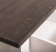 Consola cu 2 rafturi de la Rustic Butique PS141 - Culoare Top_P062 - Culoare Corp_P039 - DUBLU COLOR