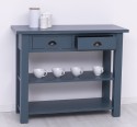 Consola cu 2 rafturi de la Rustic Butique PS141 - Culoare_P051A - VOPSIT ANTICHIZAT