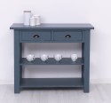Consola cu 2 rafturi de la Rustic Butique PS141 - Culoare_P051A - VOPSIT ANTICHIZAT