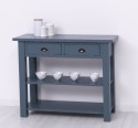 Consola cu 2 rafturi de la Rustic Butique PS141 - Culoare_P051A - VOPSIT ANTICHIZAT