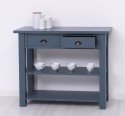 Consola cu 2 rafturi de la Rustic Butique PS141 - Culoare_P051A - VOPSIT ANTICHIZAT