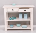 Consola cu 2 rafturi de la Rustic Butique PS141 - Culoare_P015 - VOPSIT