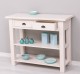 Consola cu 2 rafturi de la Rustic Butique PS141 - Culoare_P015 - VOPSIT