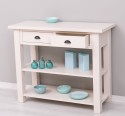 Consola cu 2 rafturi de la Rustic Butique PS141 - Culoare_P015 - VOPSIT