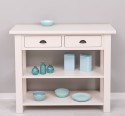 Consola cu 2 rafturi de la Rustic Butique PS141 - Culoare_P015 - VOPSIT