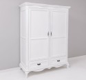 Sifonier Chic cu 2 usi si 2 sertare de la Rustic Butique PS730 - Culoare_P013++P004A - 2 STRATURI DE CULORI ANTICHIZAT