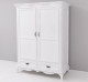 Sifonier Chic cu 2 usi si 2 sertare de la Rustic Butique PS730 - Culoare_P013++P004A - 2 STRATURI DE CULORI ANTICHIZAT