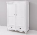 Sifonier Chic cu 2 usi si 2 sertare de la Rustic Butique PS730 - Culoare_P013++P004A - 2 STRATURI DE CULORI ANTICHIZAT