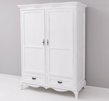 Sifonier Chic cu 2 usi si 2 sertare de la Rustic Butique PS730 - Culoare_P013++P004A - 2 STRATURI DE CULORI ANTICHIZAT