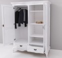 Sifonier Chic cu 2 usi si 2 sertare de la Rustic Butique PS730 - Culoare_P013++P004A - 2 STRATURI DE CULORI ANTICHIZAT