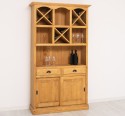 Mobilier de bar cu suport sticle-120 cm de la Rustic Butique PS697 - Culoare_P002 - CERUIT