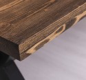 Masa dining cu picioare X, 210 de la Rustic Butique PS678 - Culoare Top_P064 - Culoare Corp_P003 - DUBLU COLOR