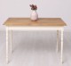 Masa cu picioare strunjite, dim. 120x70x78 de la Rustic Butique PS660 - Culoare Top_P001 - Culoare Corp_P025 - DUBLU COLOR