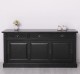Bufet cu  3 usi glisante pline, 3 sertare, BAS de la Rustic Butique PS727BAS - Culoare Ext._P150 / Culoare Int._P002 - DUBLU COLOR