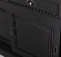 Bufet cu  3 usi glisante pline, 3 sertare, BAS de la Rustic Butique PS727BAS - Culoare Ext._P150 / Culoare Int._P002 - DUBLU COLOR