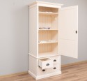 Dulap haine cu 3 sertare de la Rustic Butique PS690 - Culoare_P028++P025A - 2 STRATURI DE CULORI ANTICHIZAT