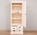Dulap haine cu 3 sertare de la Rustic Butique PS690 - Culoare_P028++P025A - 2 STRATURI DE CULORI ANTICHIZAT