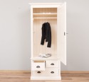 Dulap haine cu 3 sertare de la Rustic Butique PS690 - Culoare_P028++P025A - 2 STRATURI DE CULORI ANTICHIZAT