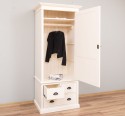 Dulap haine cu 3 sertare de la Rustic Butique PS690 - Culoare_P028++P025A - 2 STRATURI DE CULORI ANTICHIZAT