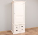 Dulap haine cu 3 sertare de la Rustic Butique PS690 - Culoare_P028++P025A - 2 STRATURI DE CULORI ANTICHIZAT
