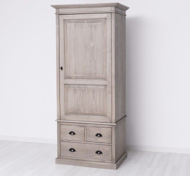 Dulap haine cu 3 sertare de la Rustic Butique PS690 - Culoare_P037 - PERIAT USOR