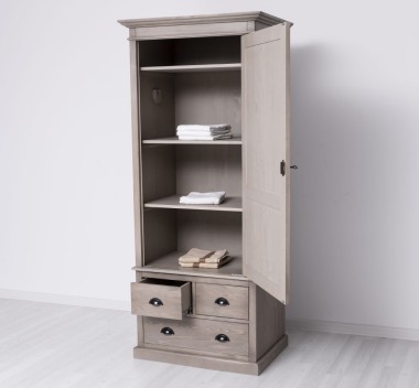 Dulap haine cu 3 sertare de la Rustic Butique PS690 - Culoare_P037 - PERIAT USOR