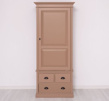Dulap haine cu 3 sertare de la Rustic Butique PS690 - Culoare_P088 - VOPSIT